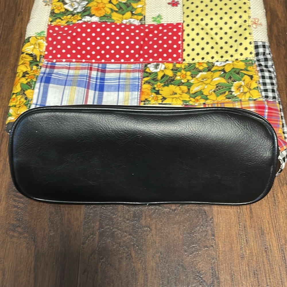 Bueno Black & White Quilted Patchwork Multicolor … - image 6